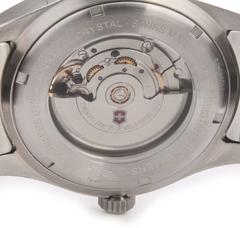 Swiss Army Airboss Stainless Steel Case Cream Dial Automatic Wristwatch