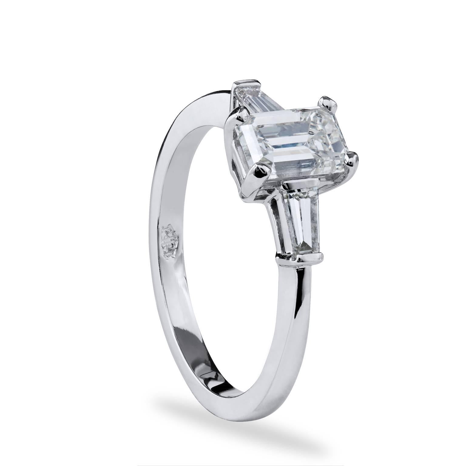Women's H & H 1.13 Carat Diamond Engagement Ring