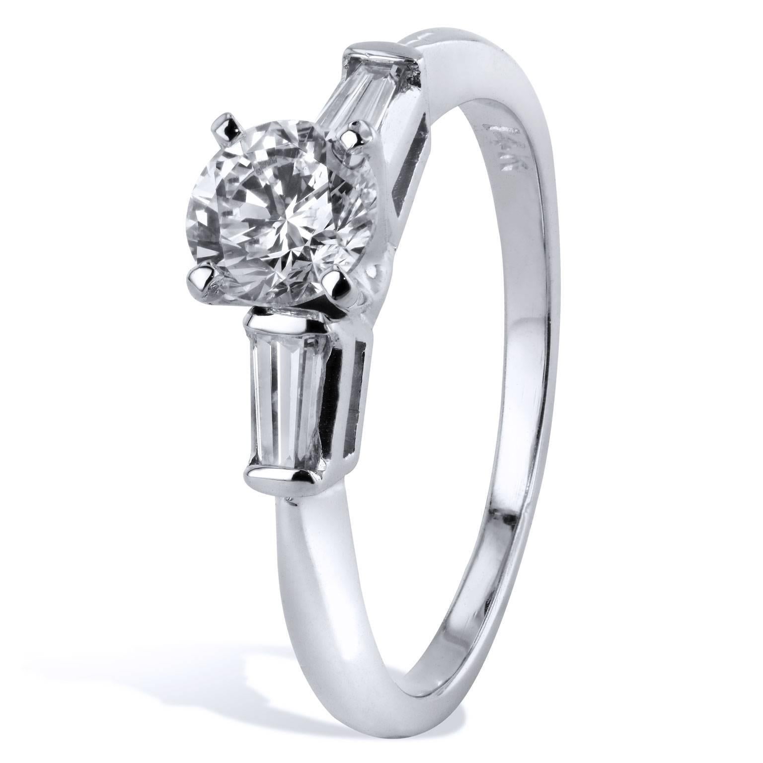 0.64 carat diamond ring