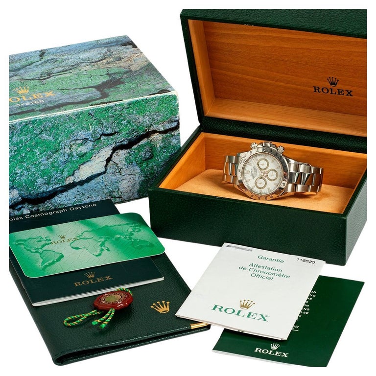 Rolex Daytona Wristwatch Ref 116520, Stainless Steel, Retailed Switzerland  2003 For Sale at 1stDibs | rolex daytona 116520 price, rolex daytona 2003, rolex  daytona 116520 retail price