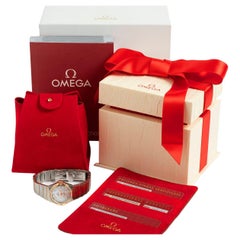 Omega Lady Constellation Wristwatch Mother of Pearl Dial, Diamond Dial. 2013