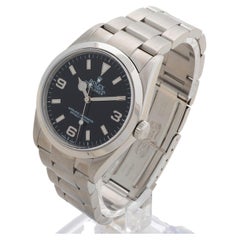 Used Rolex Explorer 1 Wristwatch Ref 114270. Stainless Steel, Year 2003.