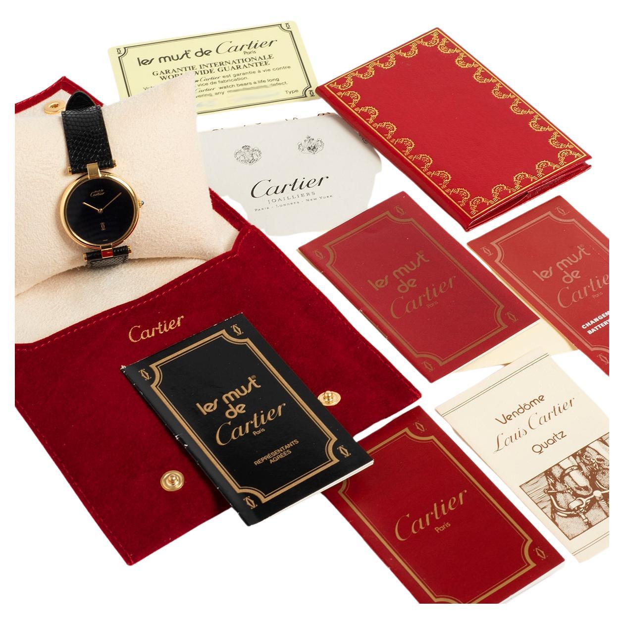 あす楽対応】 must de Cartier Vendone SMサイズ 腕時計(アナログ 