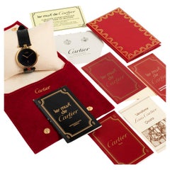 Cartier Must De Vendome Louis Cartier Großformatiges Set (LM). Box & Papiere.