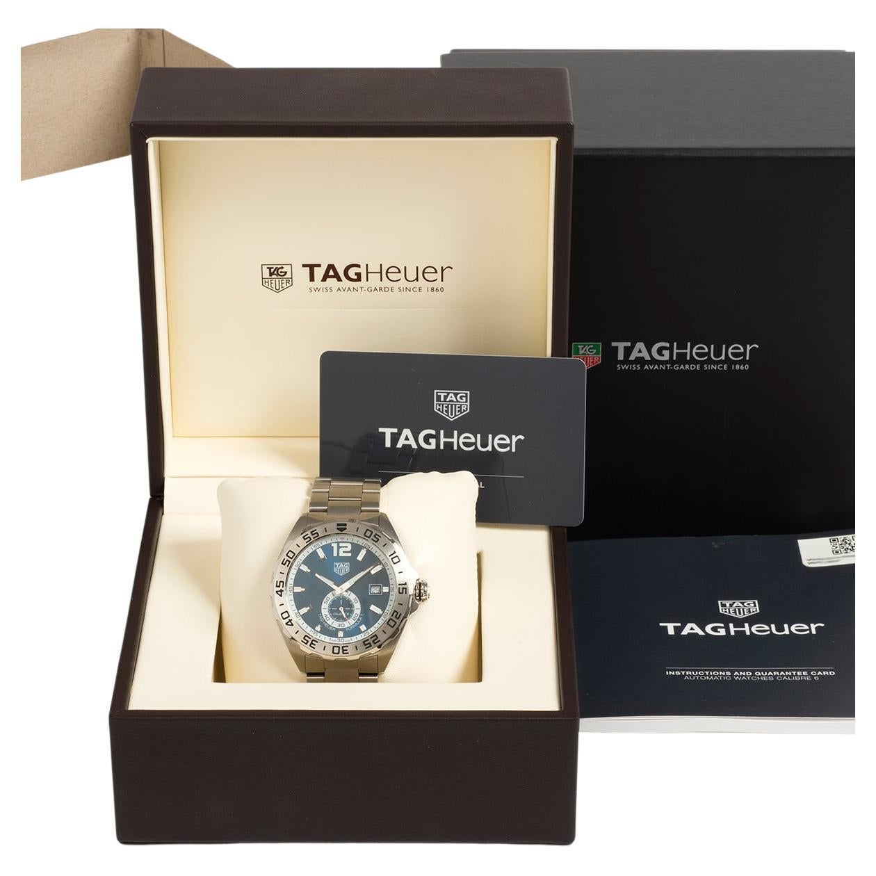 Tag Heuer Formula 1 Automatic Wristwatch Ref WAZ 2014, With Date. For ...