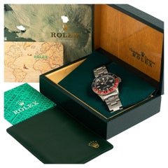 Rolex GMT Master 16750 Wristwatch, Pepsi Bezel Insert, Year Early 1980s.