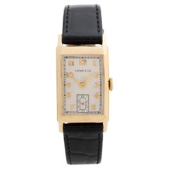 Retro Hamilton for Tiffany & Co Dresswatch, 14K Yellow Gold, Cal 982 Mmt, Year 1941. 