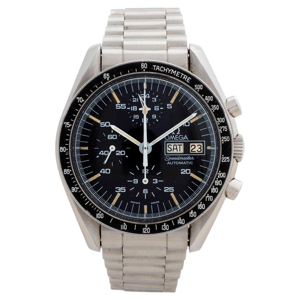 Omega Speedmaster Day-Date Automatic, 'Holy Grail'. Extremely Rare, Year 1987. For Sale