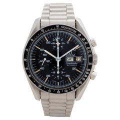 Retro Omega Speedmaster Day-Date Automatic, 'Holy Grail'. Extremely Rare, Year 1987.