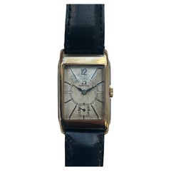 Vintage Omega Vintage-Kleiduhr H/M Birmingham 1935, 9K Gelbgold.