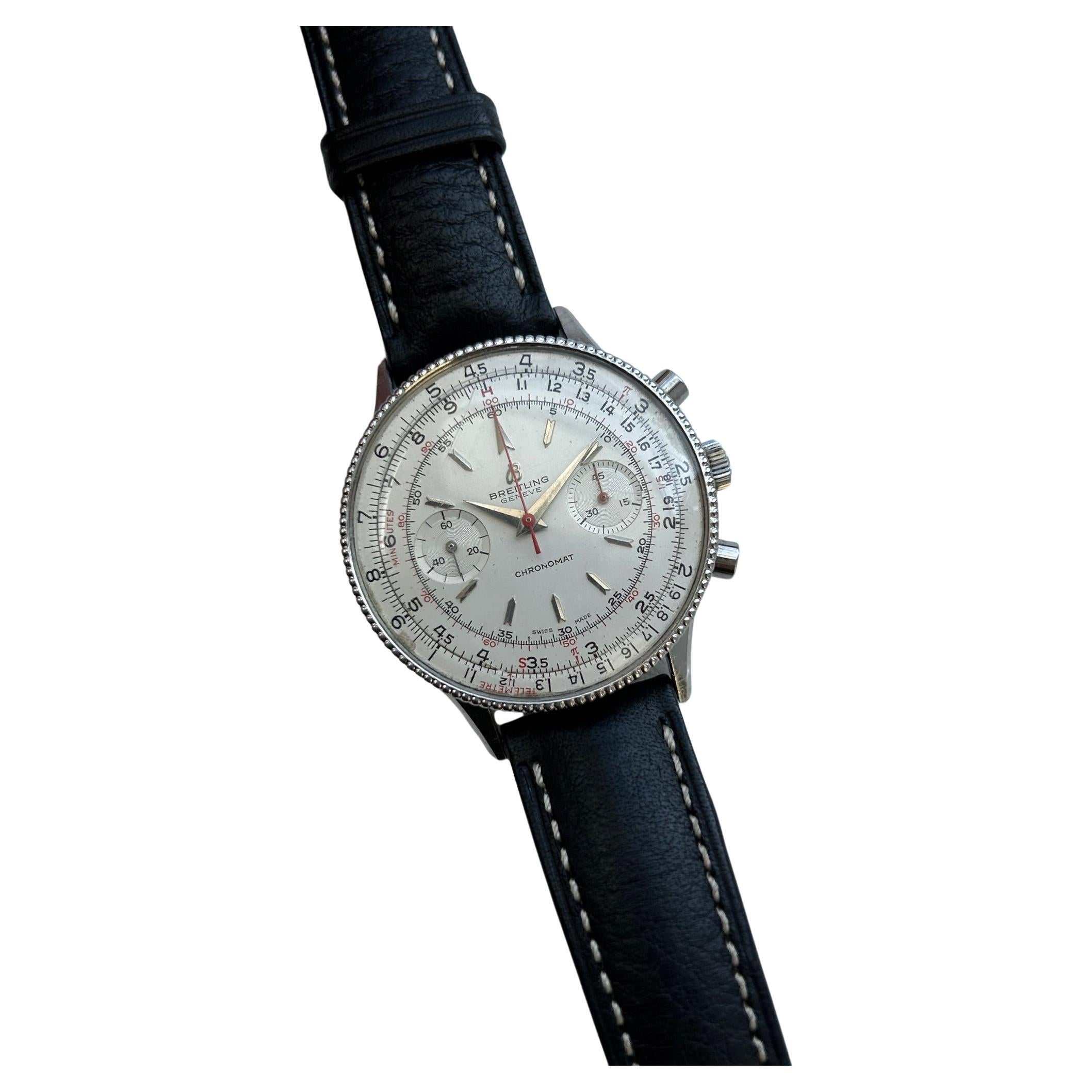 Breitling Chronomat ref 808 Wristwatch, 175 Manually Movement, Circa 1962. For Sale