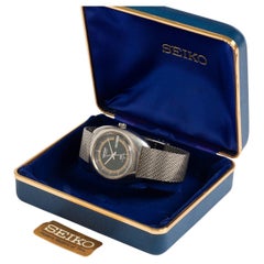 Reloj de pulsera automático Seiko Lord-Matic, caja de 36 mm, acero inoxidable, año 1972.