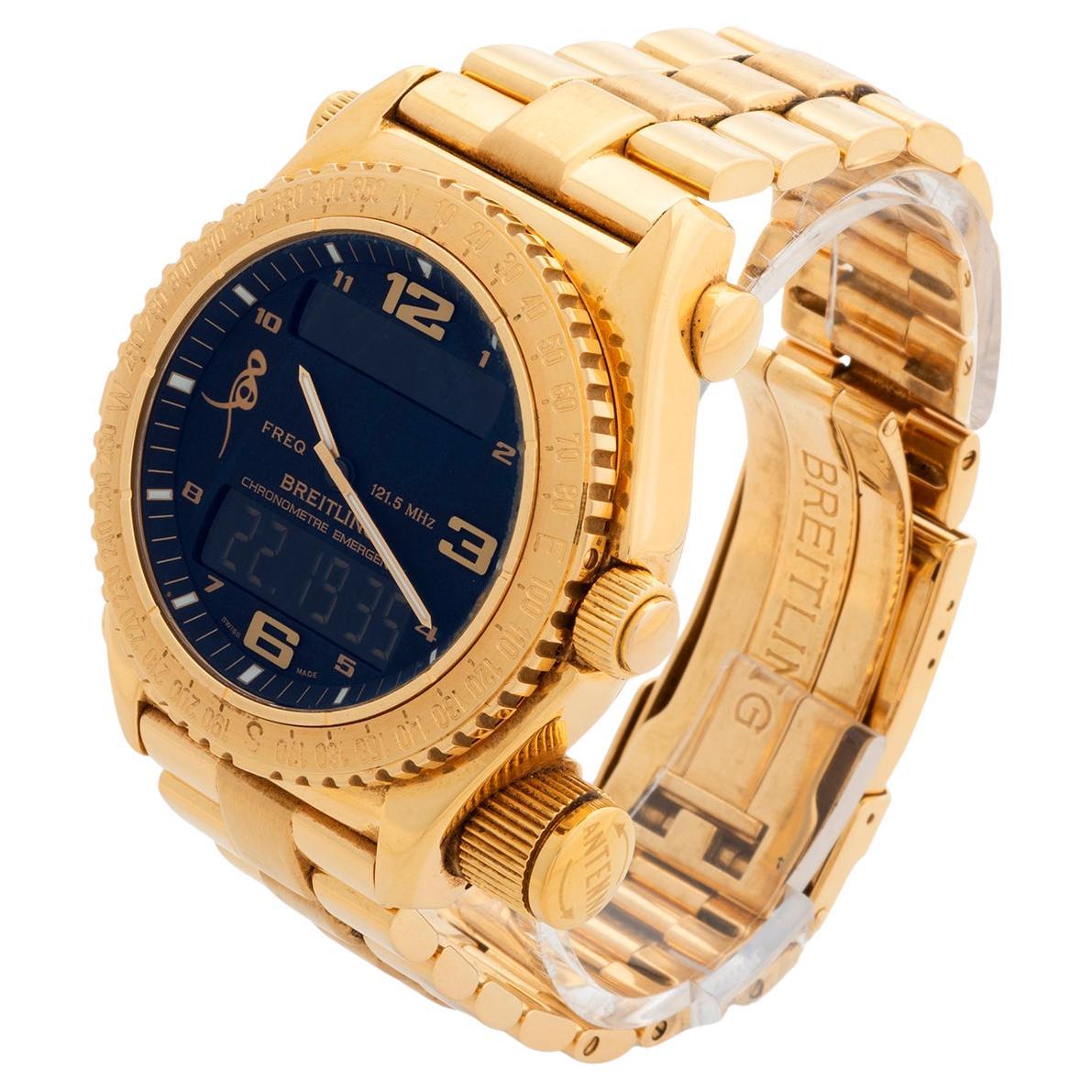 How does Breitling Emergency watch work?