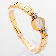 Orologio da cocktail da donna Vacheron Constantin, oro giallo 18 carati, 6 diamanti, 1960