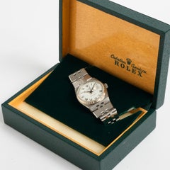 Rolex Datejust Oysterquartz reference 17014, White Gold Fluted Bezel, Box, 1980.