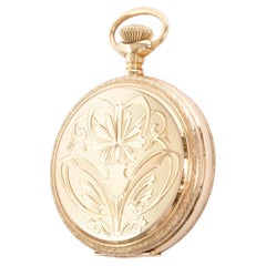 Elgin ( USA) pocket watch, 14ct yellow gold, 17 jewel mvmt, weight 84g, c1917