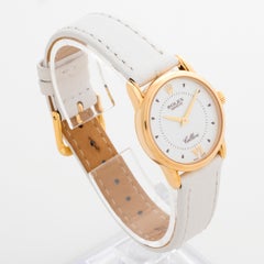 Ladies Rolex Cellini, ref 6111, 18ct yellow gold 25mm case, textured dial, c1999