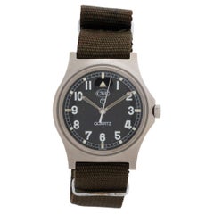 CWC G10 W10 Military 'Fatboy' Wristwatch, British Army 1982 issue RARE