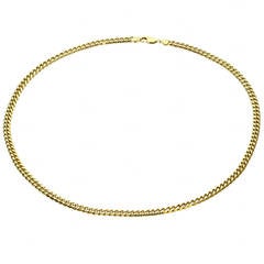 Yellow Gold Chain Necklace