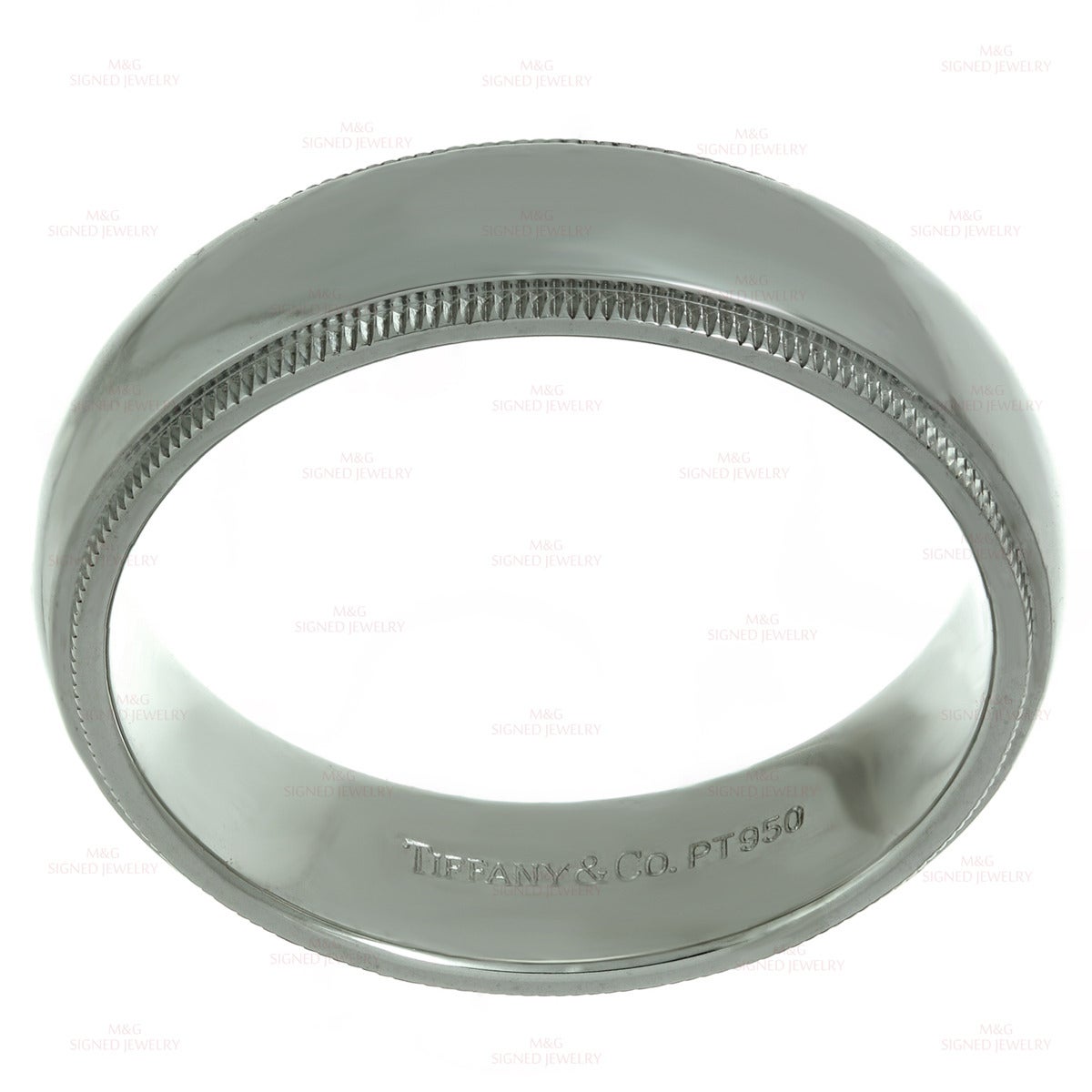 Double Milgrain Wedding Band Images