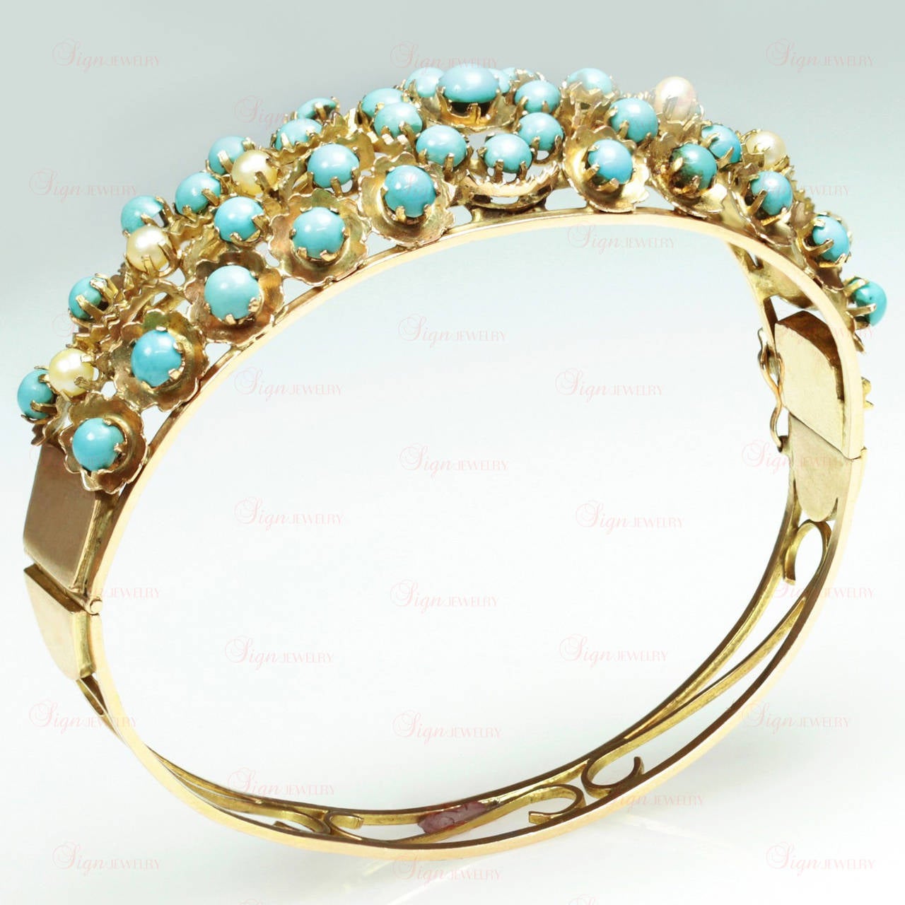 persian gold bangles