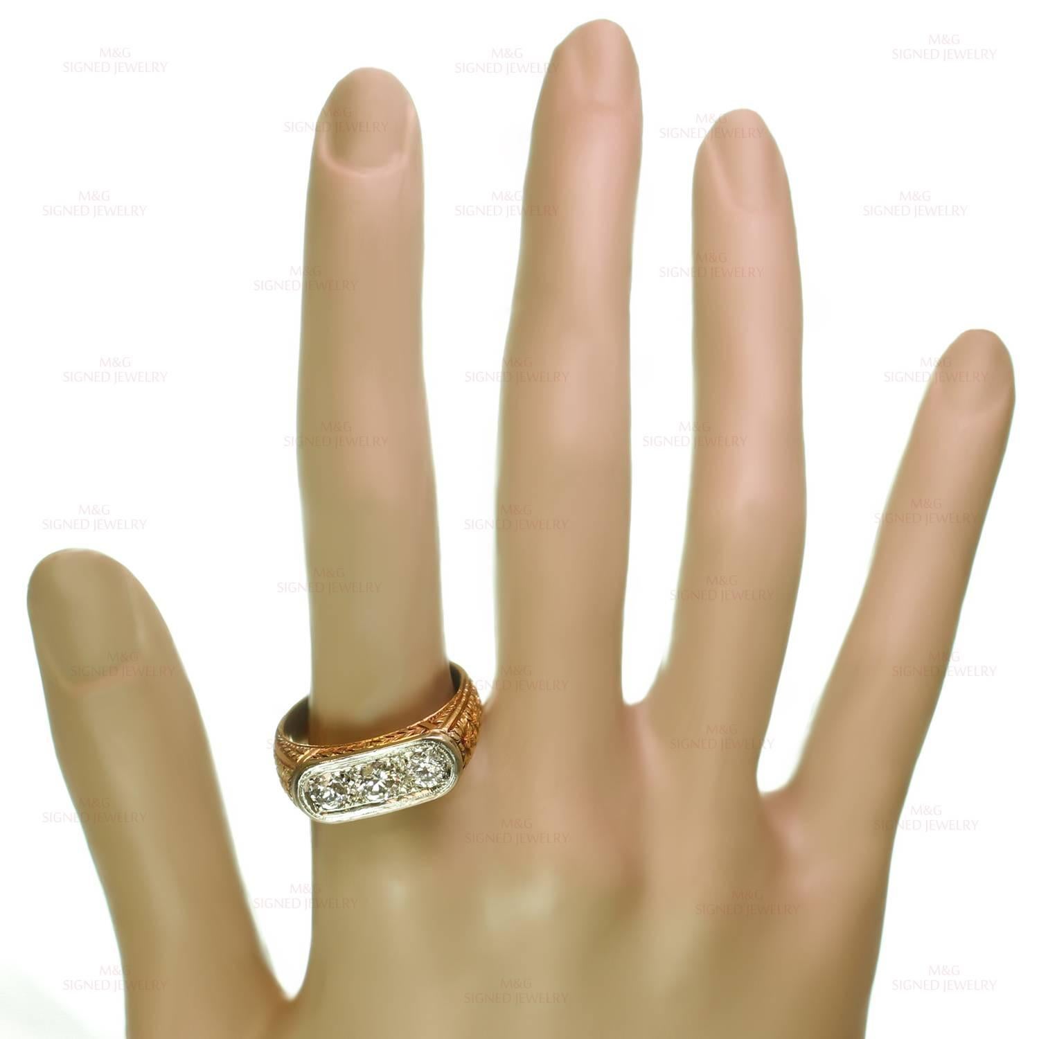 mens filigree rings