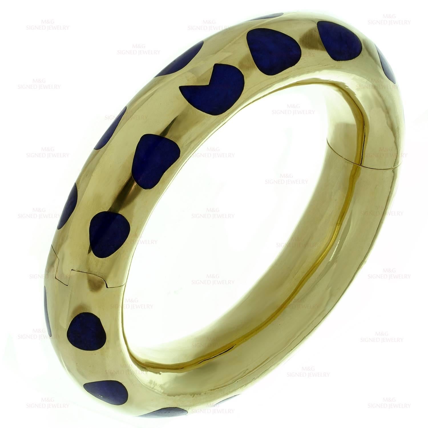 Women's Tiffany & Co. Angela Cummings Lapis Lazuli Gold Bracelet
