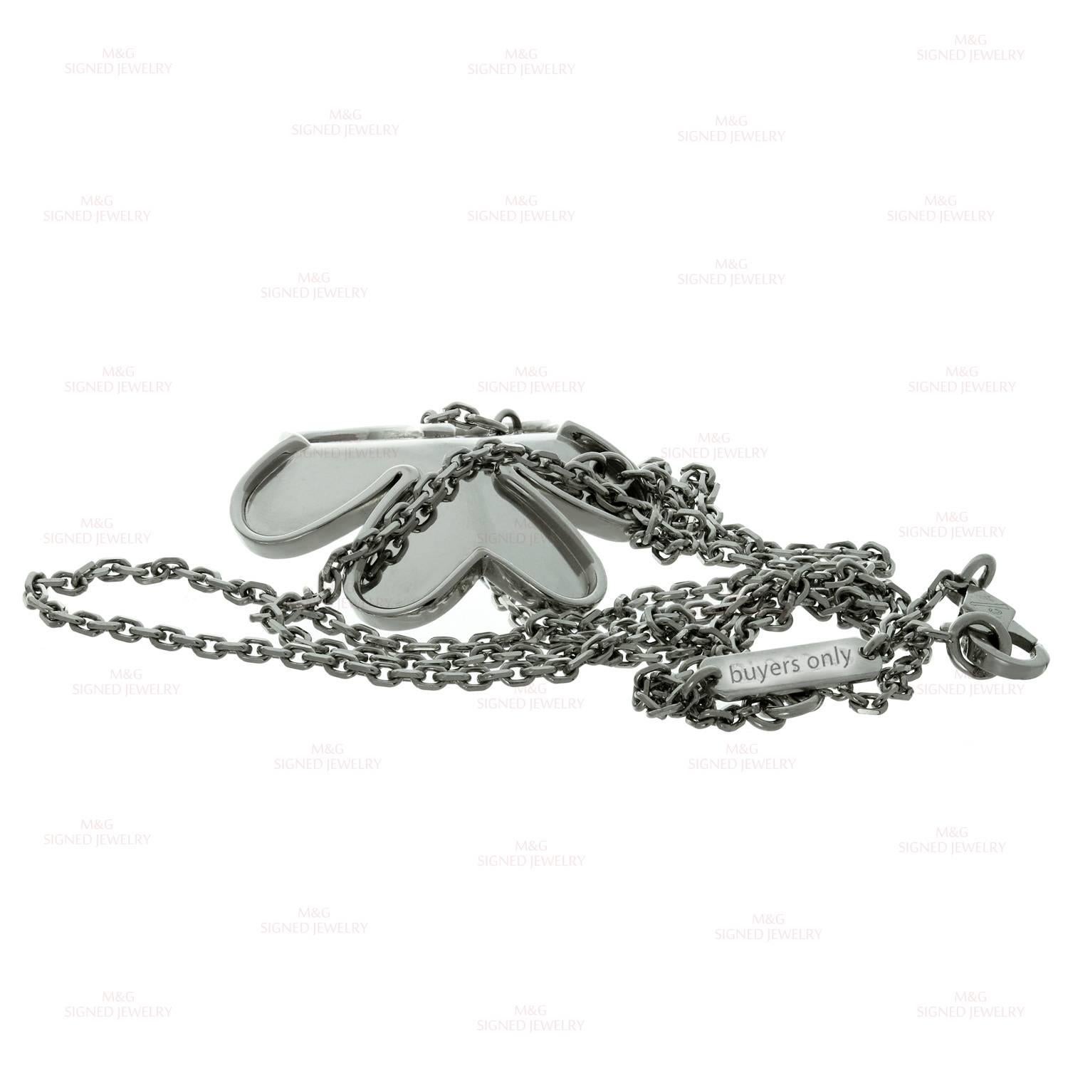 Van Cleef & Arpels Frivole Diamond Gold Pendant Necklace 3