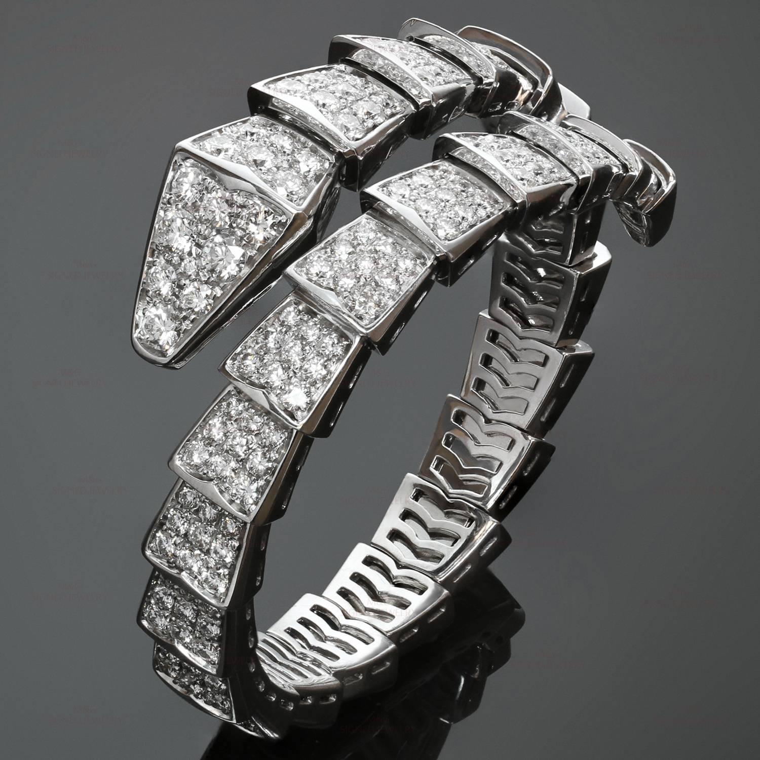bulgari serpenti diamond bracelet