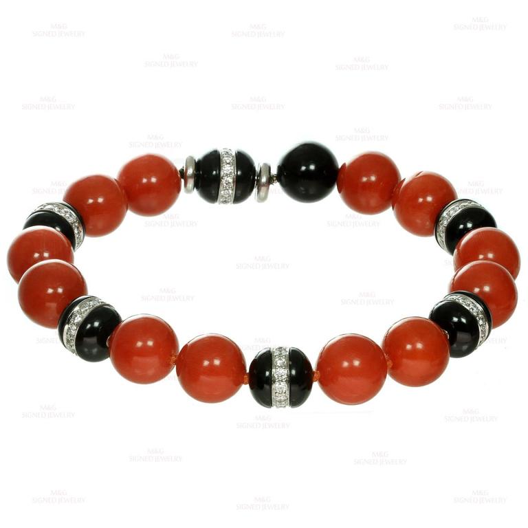 Bangle necklace tiffany and coral