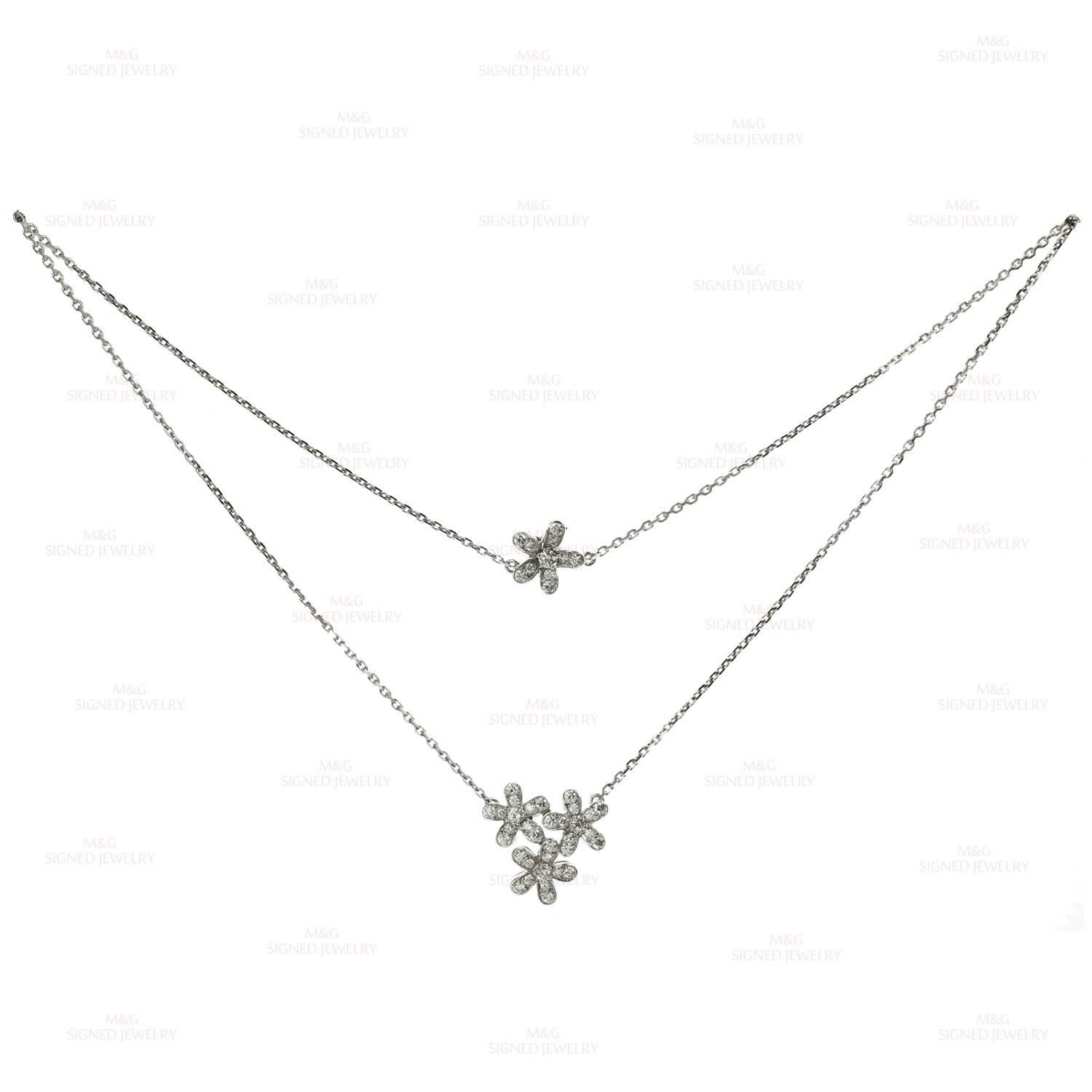 van cleef necklace flower