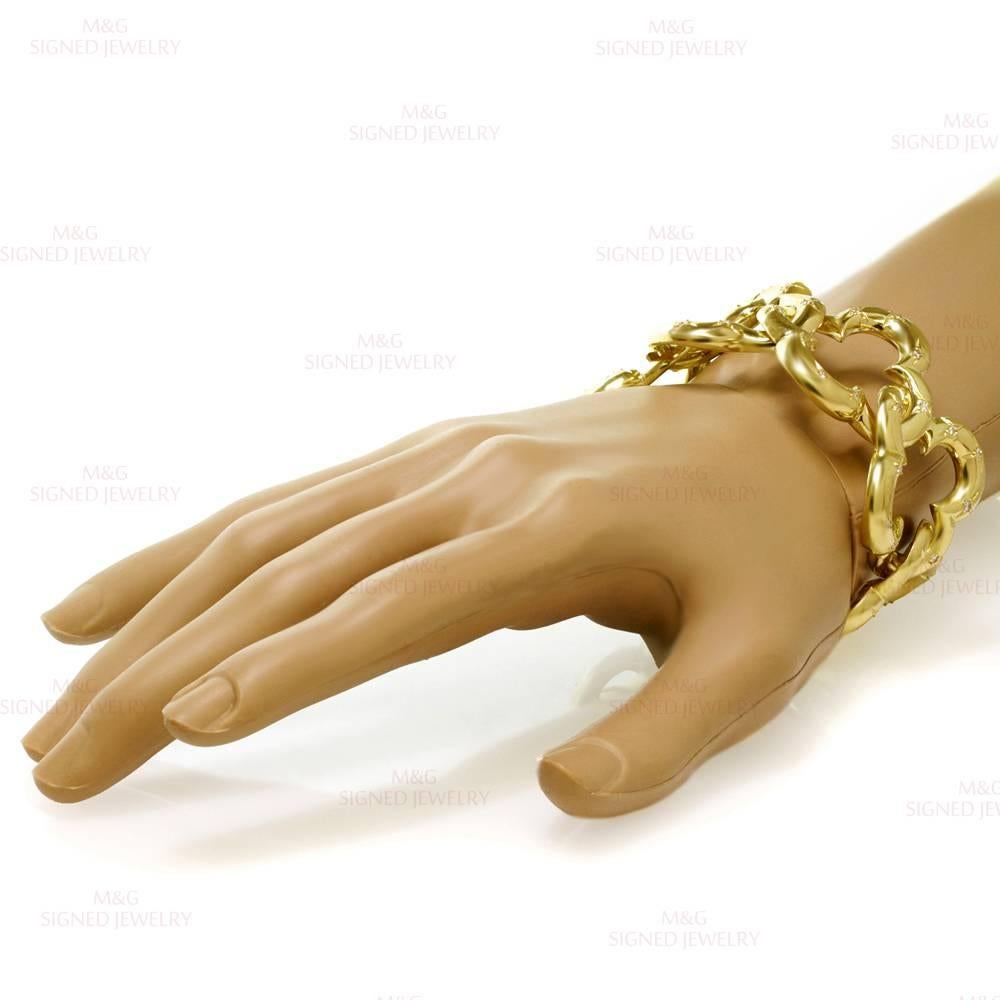 Women's VAN CLEEF & ARPELS Alhambra Yellow Gold Diamond Bracelet