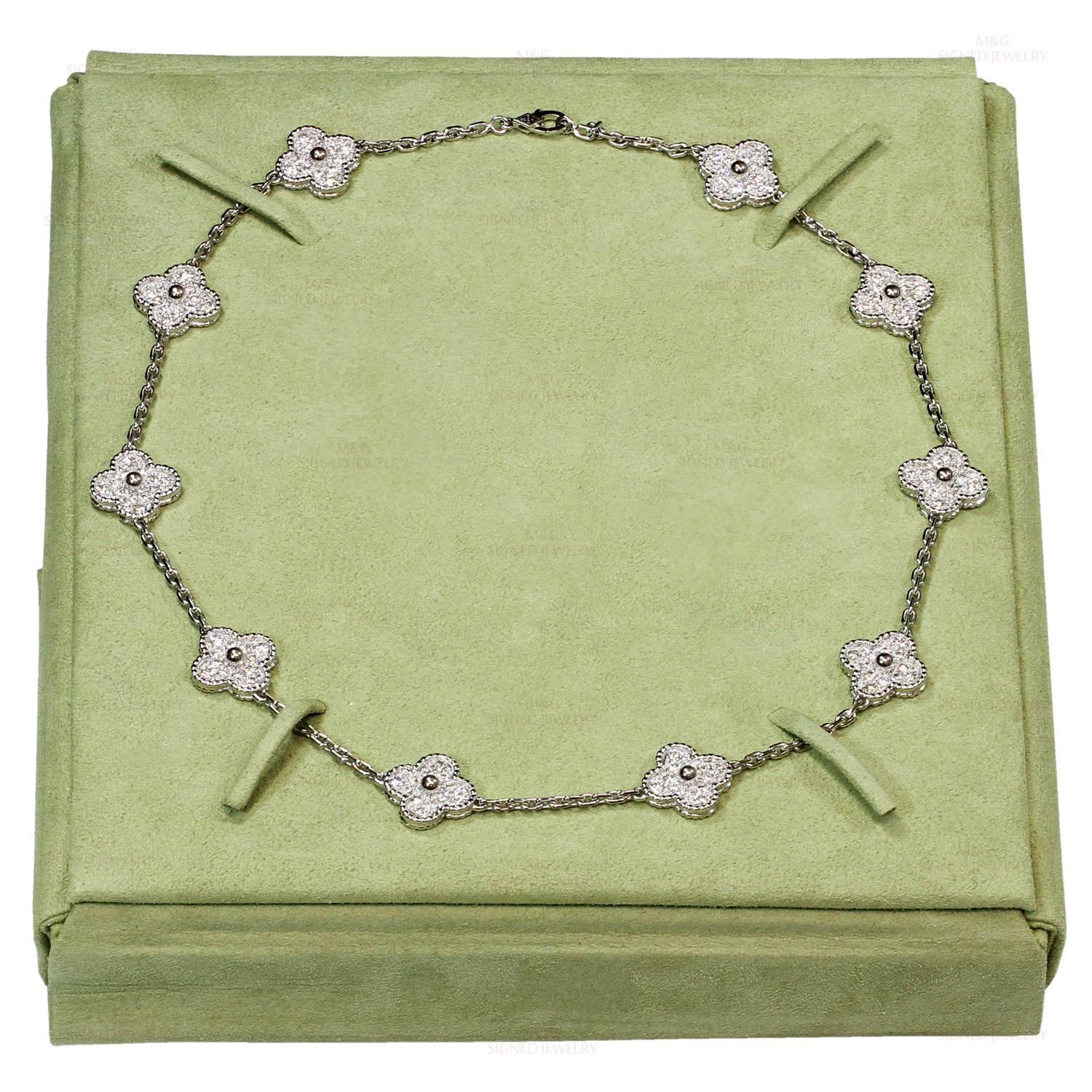 vintage alhambra necklace