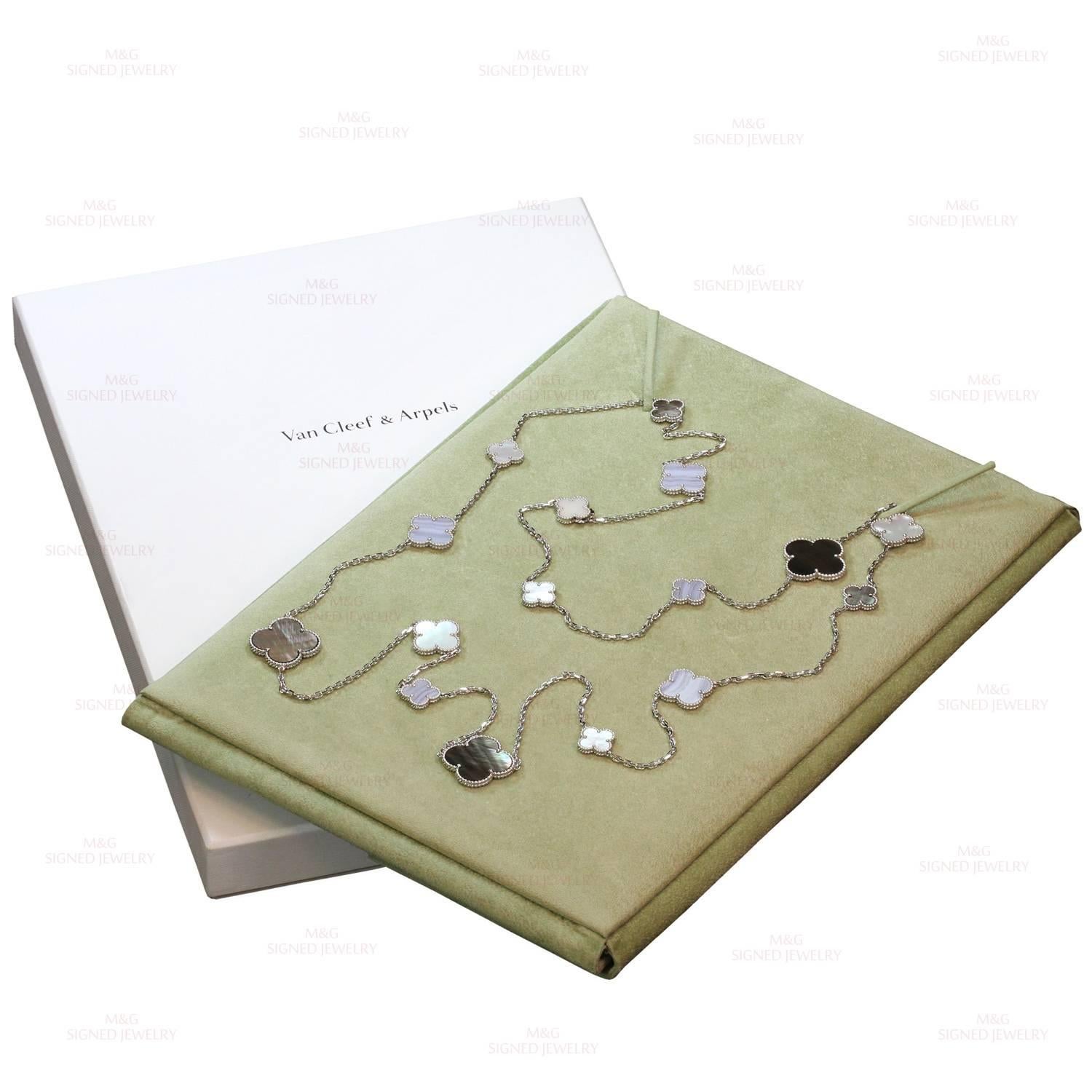 vca 16 motif necklace