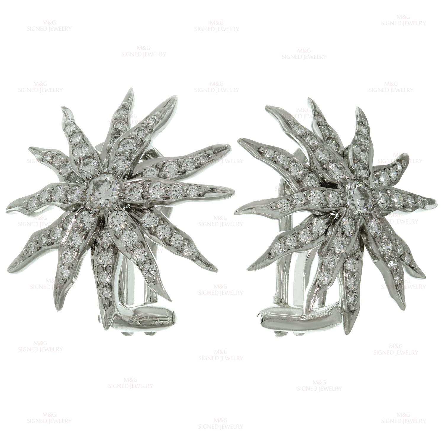 tiffany starburst earrings