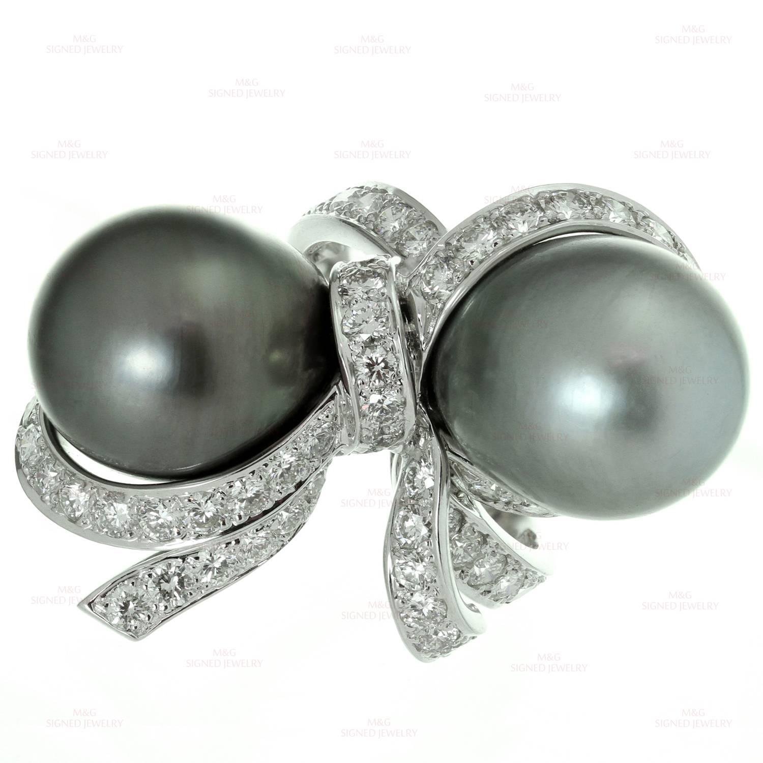 dior ring with pearl