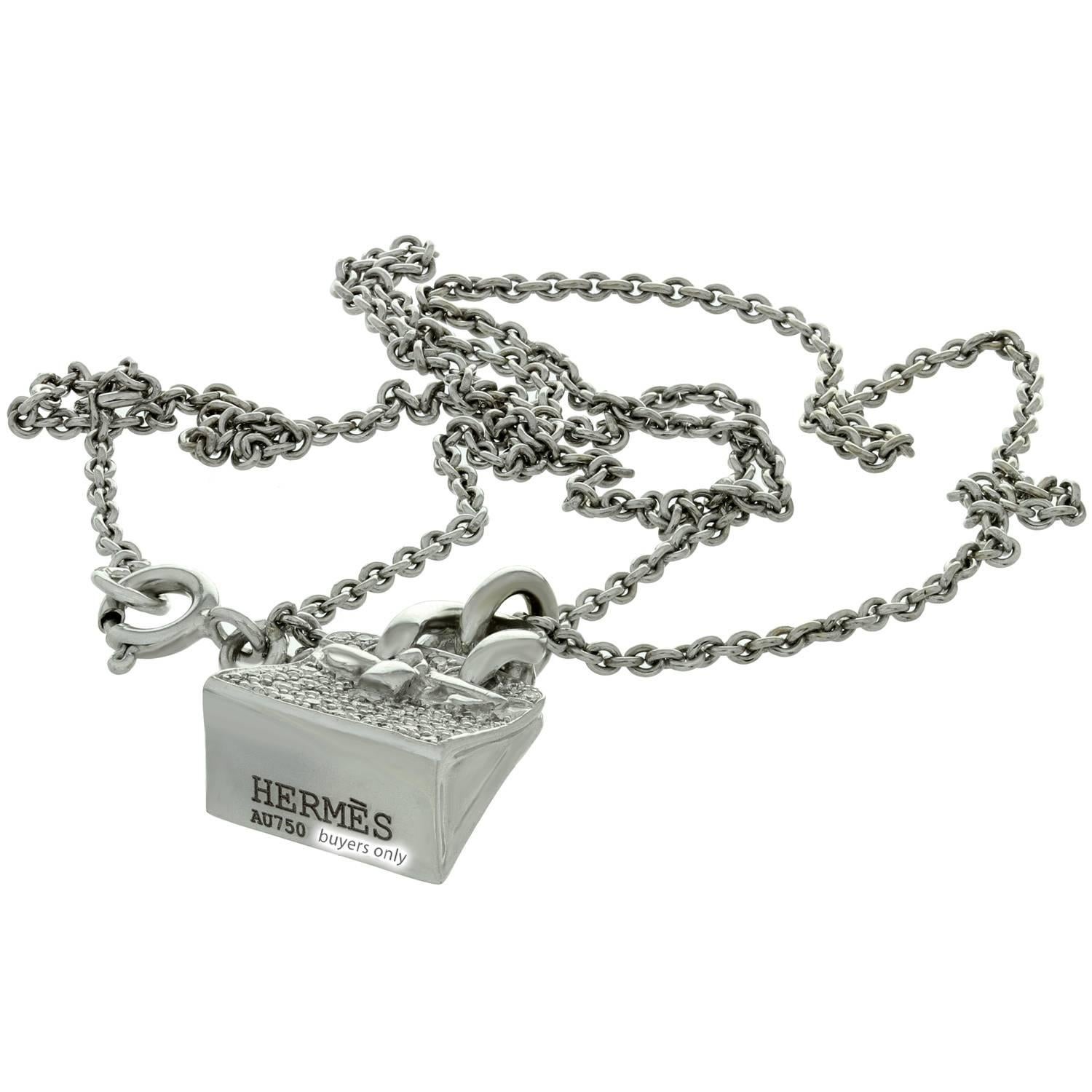 hermes birkin necklace