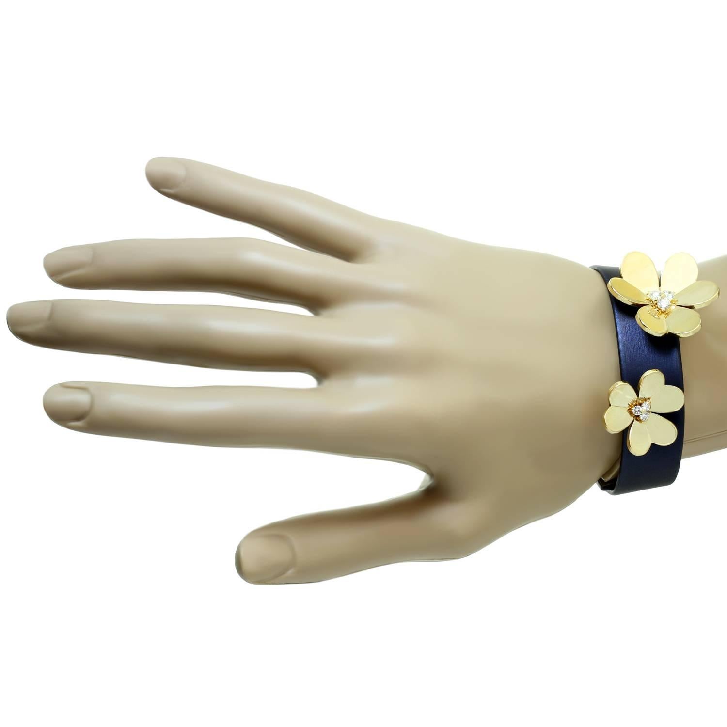 van cleef bracelet navy