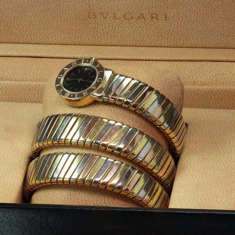 snake bangle watch