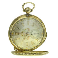 1890s Victorian English Antique Pocket Watch