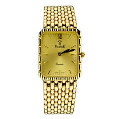 Vicence Yellow Gold Bracelet Watch circa 2000s 6