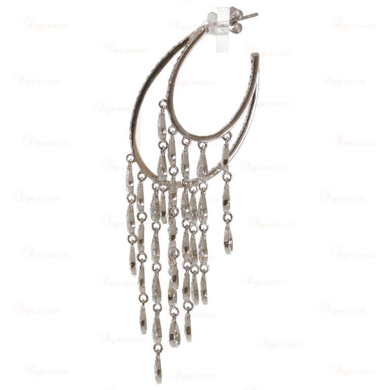 modern chandelier earrings