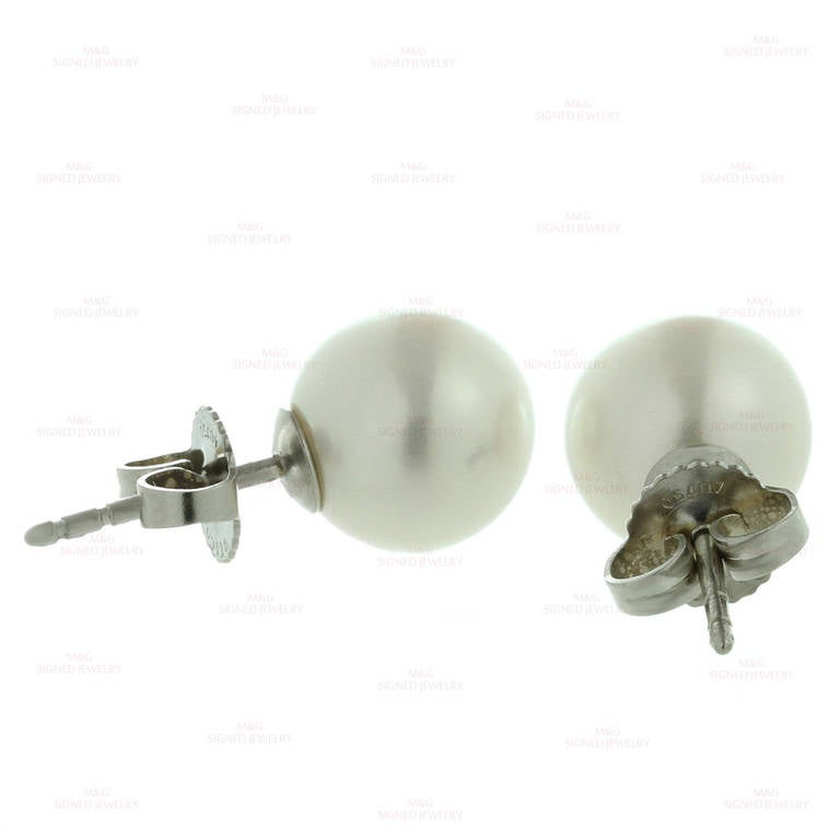 Tiffany & Co. Signature Akoya Cultured Pearl Stud Earrings 2