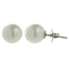 Tiffany & Co. Signature Akoya Cultured Pearl Stud Earrings