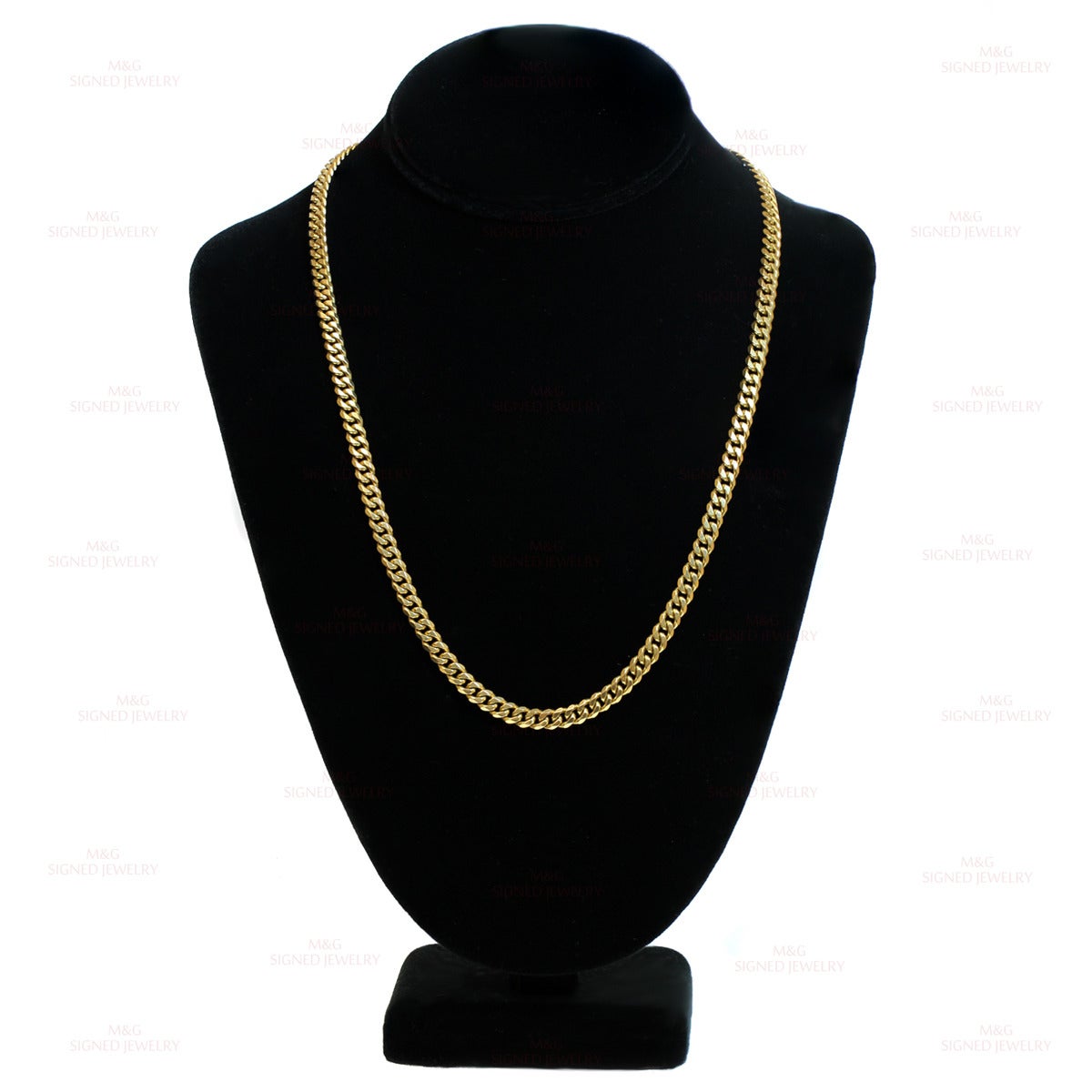 Yellow Gold Chain Necklace In Good Condition In New York, NY