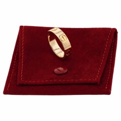 Anello CARTIER Love in oro giallo, misura 55