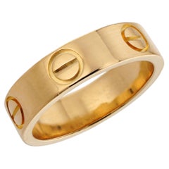 Anello CARTIER Love in oro giallo, misura 55