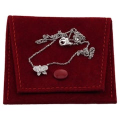CARTIER Caresse d'Orchidees Diamond White Gold Necklace