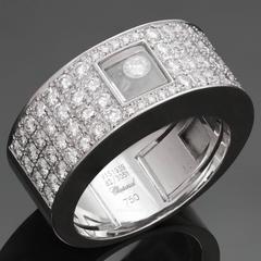CHOPARD Happy Diamond Weißgoldring mit Diamanten
