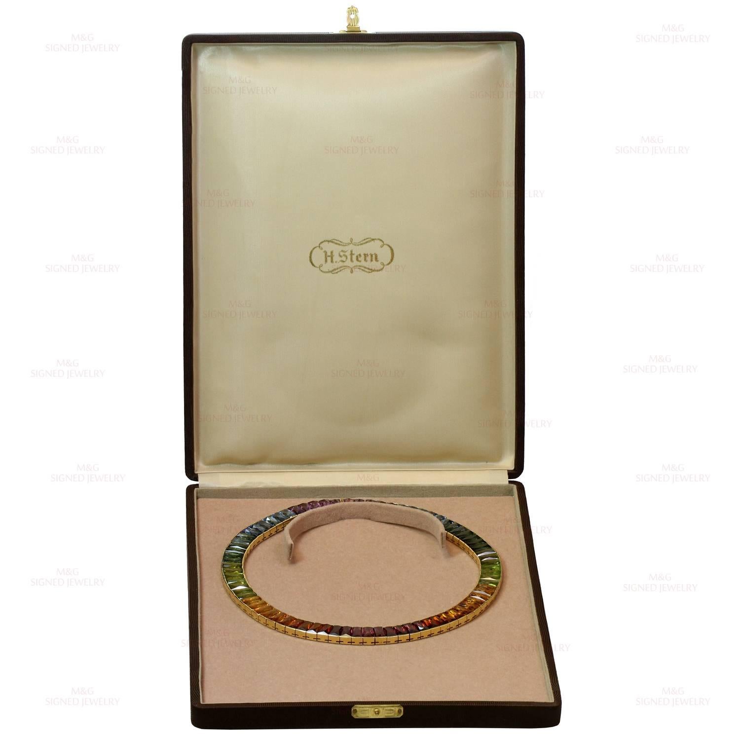 h stern rainbow necklace